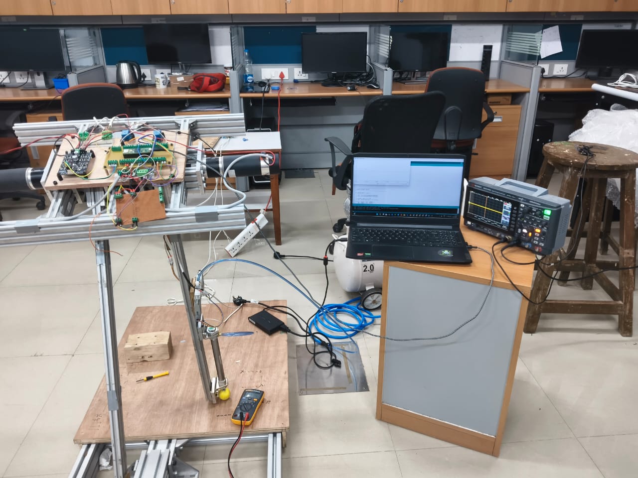 Planar Biped Hardware Setup